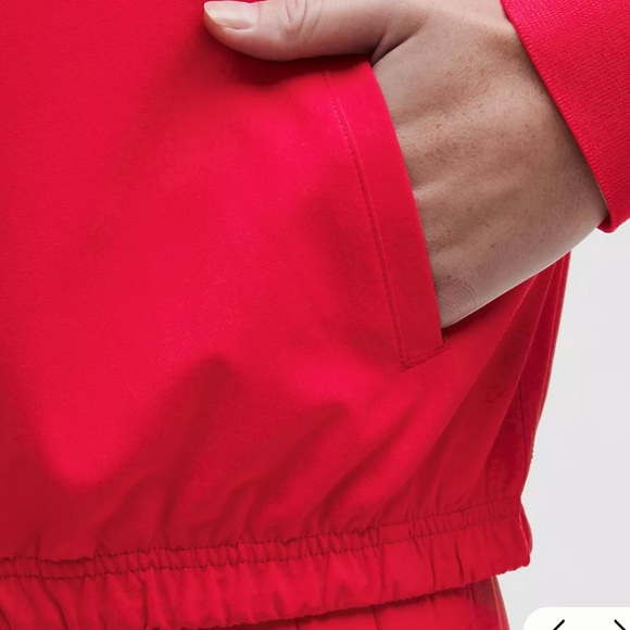 Lululemon Red Court Rival Tennis Track Jacket - Picture 6 of 9